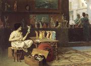Jean-Leon Gerome, Painting Breathes Life Into Sculpture